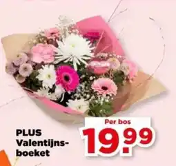 PLUS PLUS Valentijns boeket aanbieding