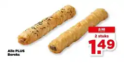 PLUS Alle PLUS Boreks aanbieding