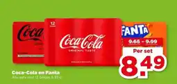 PLUS Coca-Cola en Fanta aanbieding