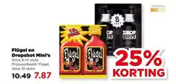 PLUS Flügel en Dropshot Mini's aanbieding