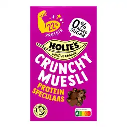 PLUS Holie's Crunchy Muesli Protein Speculaas aanbieding