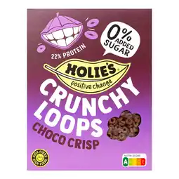 PLUS Holie's Crunchy Loops Choco Crisp aanbieding