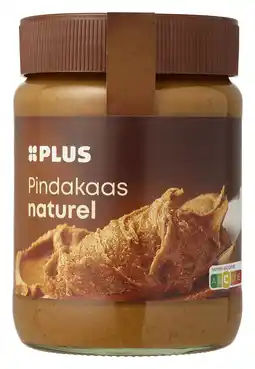 PLUS PLUS Pindakaas naturel aanbieding