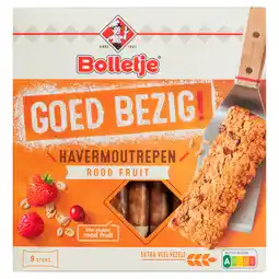 PLUS Bolletje Goed bezig graanrepen rood fruit aanbieding