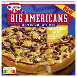 PLUS Dr. Oetker Big Americans Cheeseburger Style aanbieding