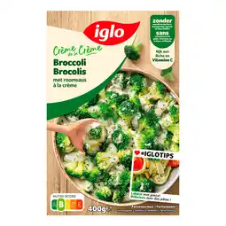 PLUS Iglo Crème de la crème Broccoliroosjes aanbieding
