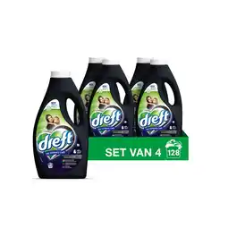 Plein.nl 4x Dreft Vloeibaar Wasmiddel Zwart aanbieding