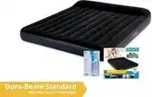 Bol.com Intex luchtbed pillow rest - Kingsize - 183 x 203 x 25 cm - zwart / donkerblauw (incl. Reparatiekit) aanbieding