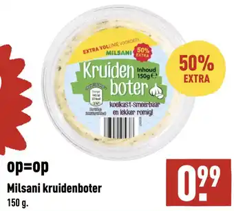 ALDI Milsani kruidenboter aanbieding