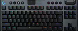 Coolblue Logitech G915 X Lightspeed TKL Wireless Gaming Toetsenbord Zwart Qwerty aanbieding