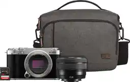Coolblue Fujifilm X-M5 Zilver Travel Kit aanbieding
