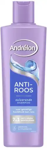 De Online Drogist Andrelon Shampoo Anti Roos Zuiverend aanbieding