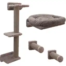 Zooplus Kerbl Pet klimwand Monte Alpi voor katten - set van 4 delen kat aanbieding