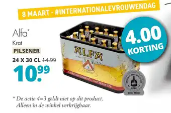 Mitra Alfa 24x30cl aanbieding