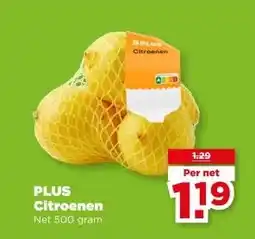 PLUS PLUS Citroenen aanbieding