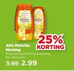 PLUS Alle Melvita Honing aanbieding