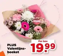 PLUS PLUS Valentijns-boeket aanbieding