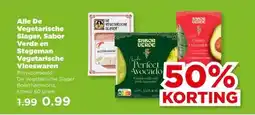 PLUS Alle De Vegetarische Slager, Sabor Verde en Stegeman Vegetarische Vleeswaren aanbieding