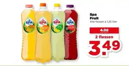 PLUS Spa Fruit aanbieding