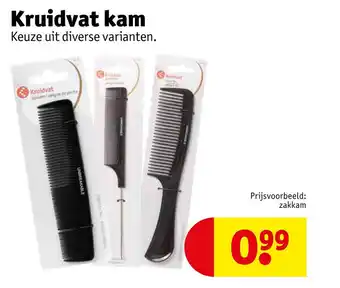 Kruidvat Kruidvat kam aanbieding