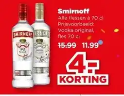 PLUS Smirnoff aanbieding