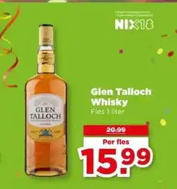 PLUS Glen Talloch Whisky aanbieding