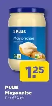 PLUS PLUS Mayonaise aanbieding