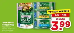 PLUS John West Tonijn MSC aanbieding