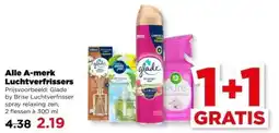 PLUS Alle A-merk Luchtverfrissers aanbieding