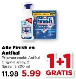 PLUS Alle Finish en Antikal aanbieding