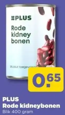 PLUS PLUS Rode kidneybonen aanbieding