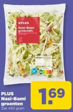 PLUS PLUS Nasi-Bami groenten aanbieding