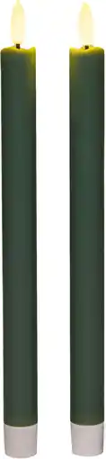 Intratuin Anna's Collection LED dinerkaars Larni groen D 2,1 H 25 cm 2 stuks aanbieding