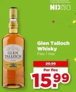 PLUS Glen Talloch Whisky aanbieding