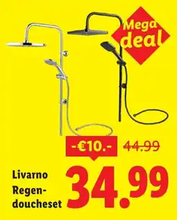 Lidl Livarno Regendoucheset aanbieding