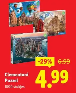 Lidl Clementoni Puzzel aanbieding