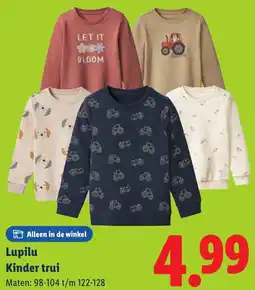 Lidl Lupilu Kinder trui aanbieding