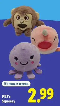 Lidl PBJ's Squeezy aanbieding
