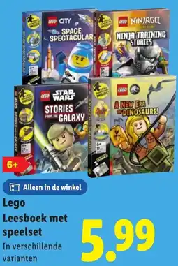 Lidl Lego Leesboek met speelset aanbieding