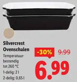 Lidl Silvercrest Ovenschalen aanbieding