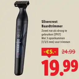 Lidl Silvercrest Baardtrimmer aanbieding