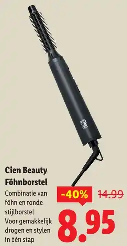 Lidl Cien Beauty Föhnborstel aanbieding