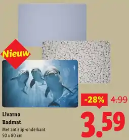 Lidl Livarno Badmat aanbieding