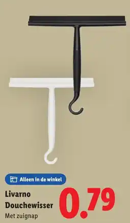 Lidl Livarno Douchewisser aanbieding