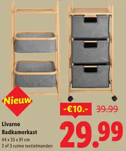 Lidl Livarno Badkamerkast aanbieding