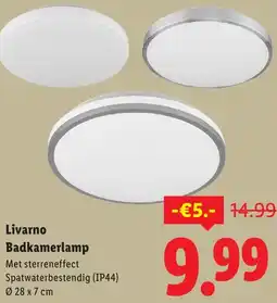 Lidl Livarno Badkamerlamp aanbieding