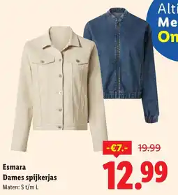 Lidl Esmara Dames spijkerjas aanbieding