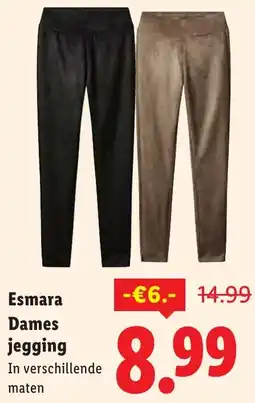 Lidl Esmara Dames jegging aanbieding