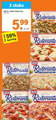 Albert Heijn Alle Dr. Oetker Ristorante aanbieding