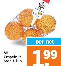 Albert Heijn AH Grapefruit rood aanbieding